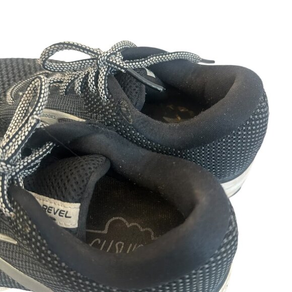 Brooks Revel 2 Black Running Shoes Athletic Activewear Outdoor Size 6.5 Women's - Picture 7 of 14